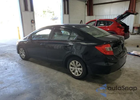 2012 Honda Civic Lx из США, поврежденный, VIN 2HGFB2F56CH335798